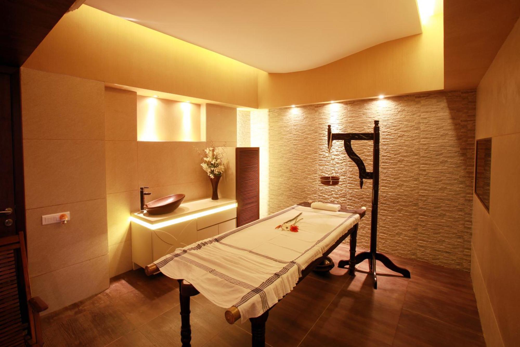The Corinthians Resort And Club Пуна Экстерьер фото Ayurvedic treatment room